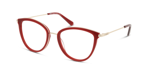 Unofficial UNOF0435 RD00 női piros színű macskaszem formájú szemüveg