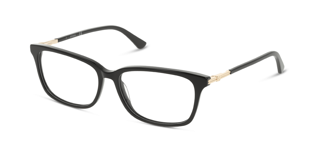 Guess GU2907 női fekete színű téglalap formájú szemüveg
