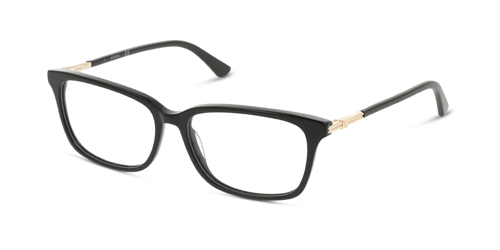 Guess GU2907 001 női fekete színű téglalap formájú szemüveg