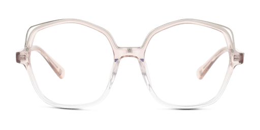 Unofficial UNOF0441 PP00 női rózsaszín színű hatszögletű formájú szemüveg