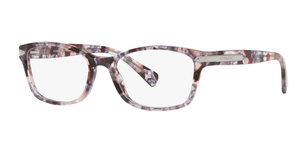 Coach HC6065 5548 női lila színű téglalap formájú szemüveg