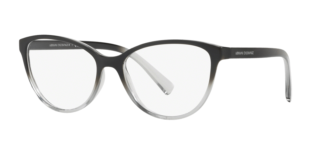 Armani Exchange AX3053 8255 női fekete színű téglalap formájú szemüveg