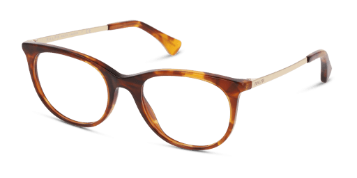 Ralph RA7139 6011 női narancs színű ovális formájú szemüveg