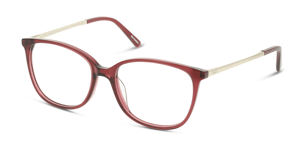DbyD DBOF5034 női rózsaszín színű téglalap formájú szemüveg