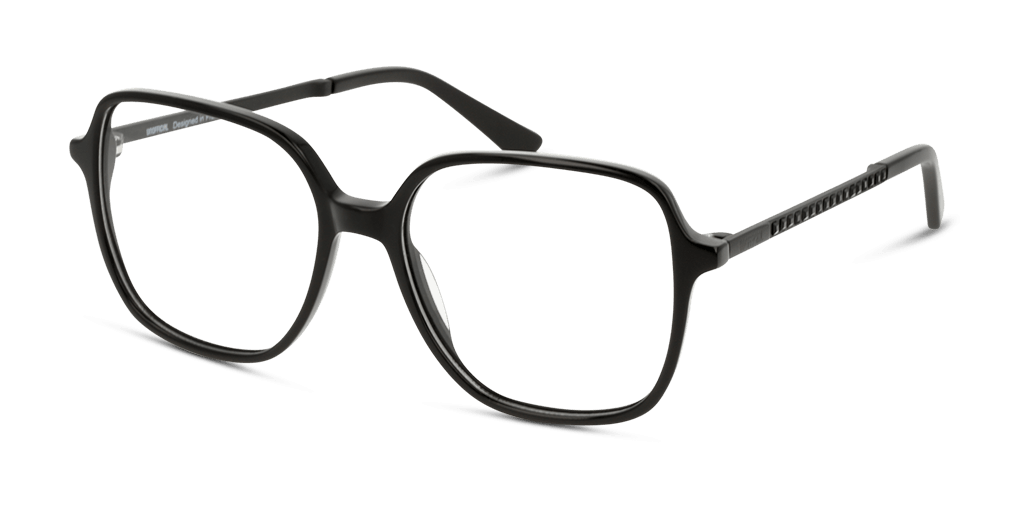 Unofficial UNOF0288 női fekete színű négyzet formájú szemüveg