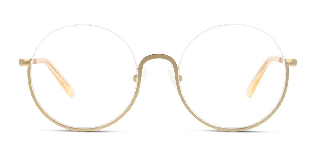 Unofficial UNOF0492 női arany színű kerek formájú szemüveg