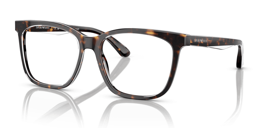 Emporio Armani 0EA3228 női havana színű négyzet formájú szemüveg