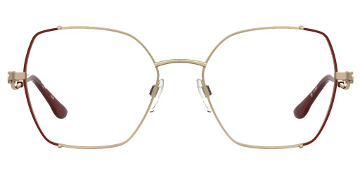 Pierre Cardin P.C. 8922 női piros színű téglalap formájú szemüveg