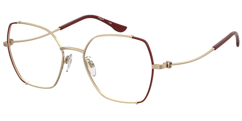 Pierre Cardin P.C. 8922 női piros színű téglalap formájú szemüveg