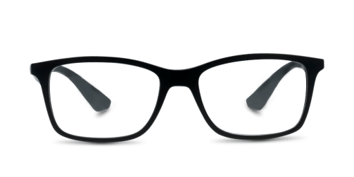 Ray-Ban RX7047 5196 férfi fekete színű téglalap formájú szemüveg