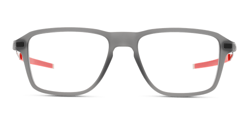 Oakley OX8166 férfi szürke színű téglalap formájú szemüveg