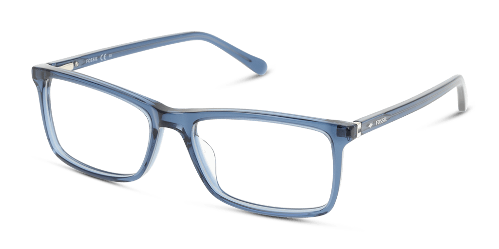 Fossil FOS 7090/G férfi kék színű téglalap formájú szemüveg