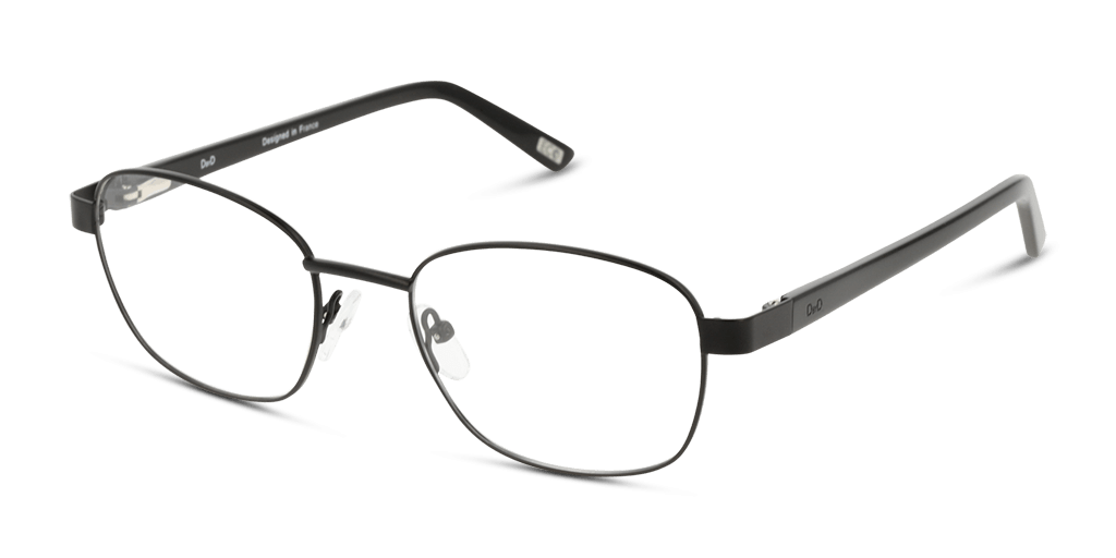 DbyD DBOM0033 férfi fekete színű négyzet formájú szemüveg