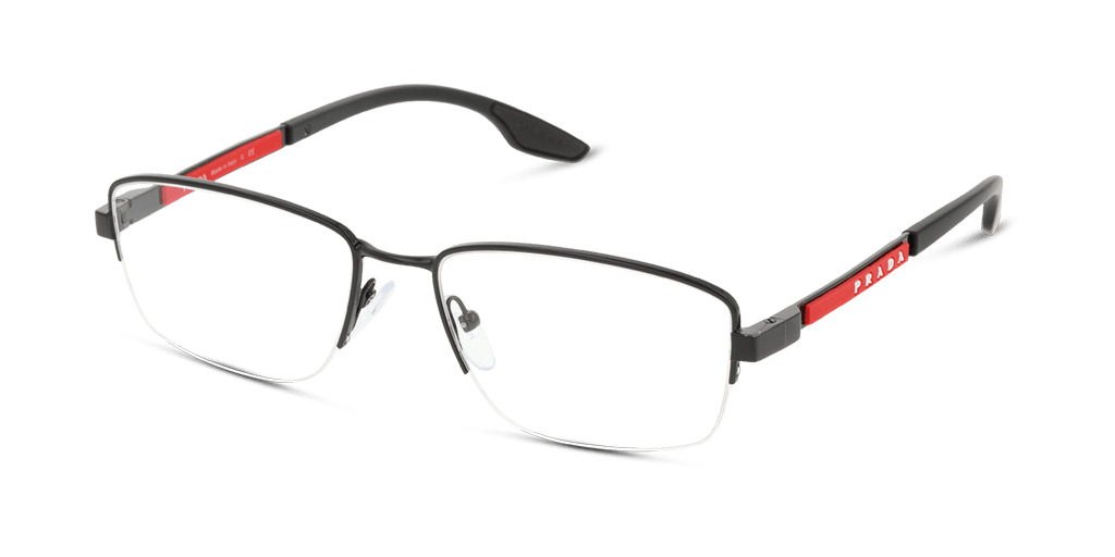 Prada Linea Rossa PS 51OV 1AB1O1 férfi fekete színű négyzet formájú szemüveg