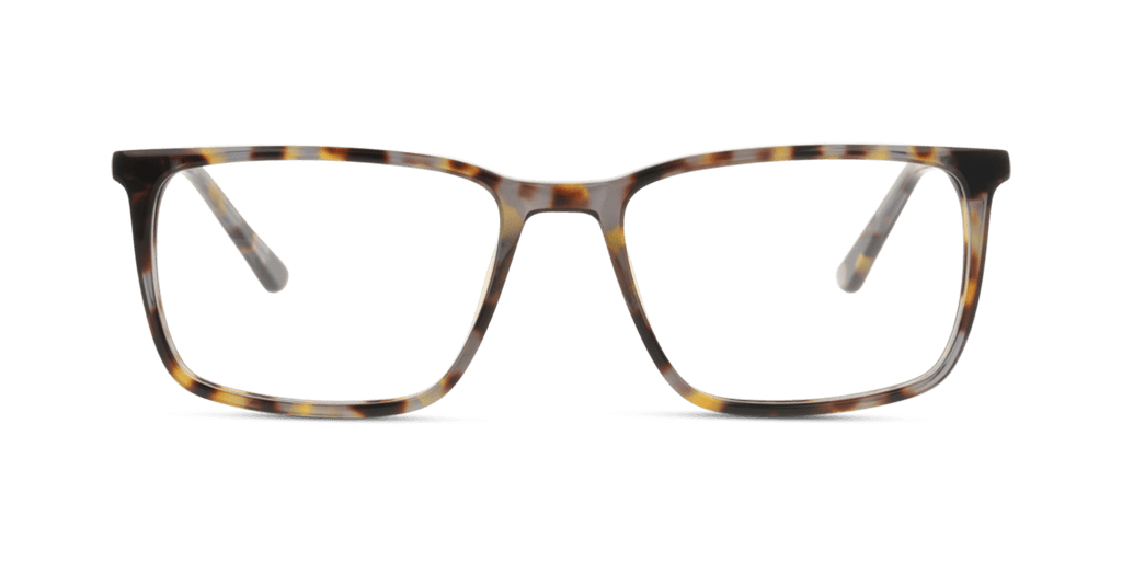 Unofficial UNOM0271 férfi havana színű téglalap formájú szemüveg