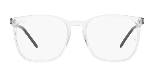Ray-Ban RX5387 férfi átlátszó színű négyzet formájú szemüveg