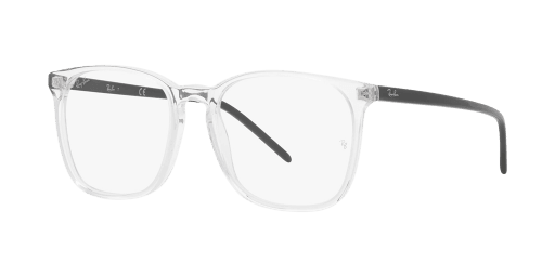Ray-Ban RX5387 8181 férfi transzparens színű négyzet formájú szemüveg