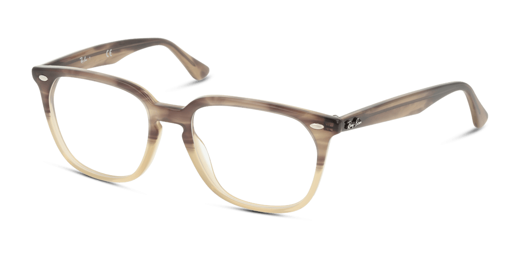 Ray-Ban RX4362V 8107 férfi barna színű négyzet formájú szemüveg
