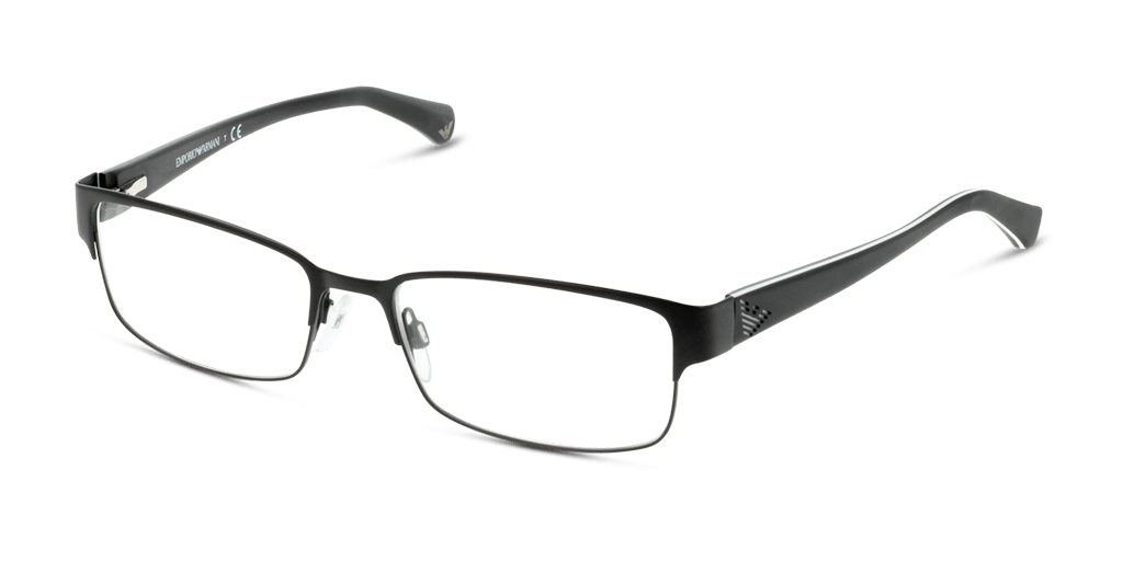 Emporio Armani EA1036 3109 férfi fekete színű téglalap formájú szemüveg