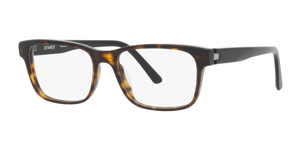 Starck SH3083 0001 férfi havana színű négyzet formájú szemüveg