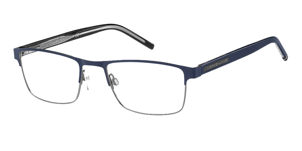 Tommy Hilfiger TH 1944 H2T férfi kék színű téglalap formájú szemüveg