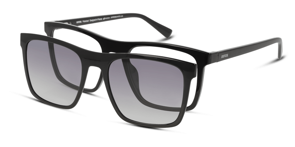 Unofficial UNOM0368 férfi fekete színű négyzet formájú szemüveg