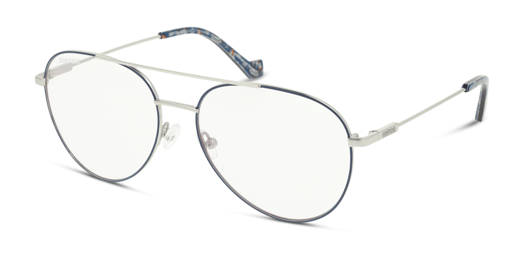 Unofficial UNSU0166 férfi ezüst színű pilóta formájú szemüveg