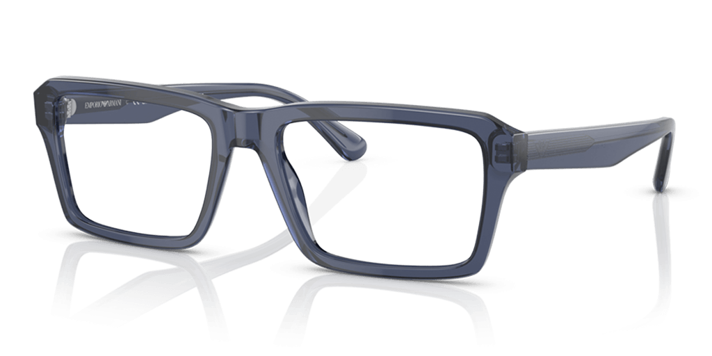 Emporio Armani 0EA3206 férfi átlátszó színű téglalap formájú szemüveg