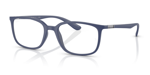 Ray-Ban RX7208 5207 férfi kék színű négyzet formájú szemüveg