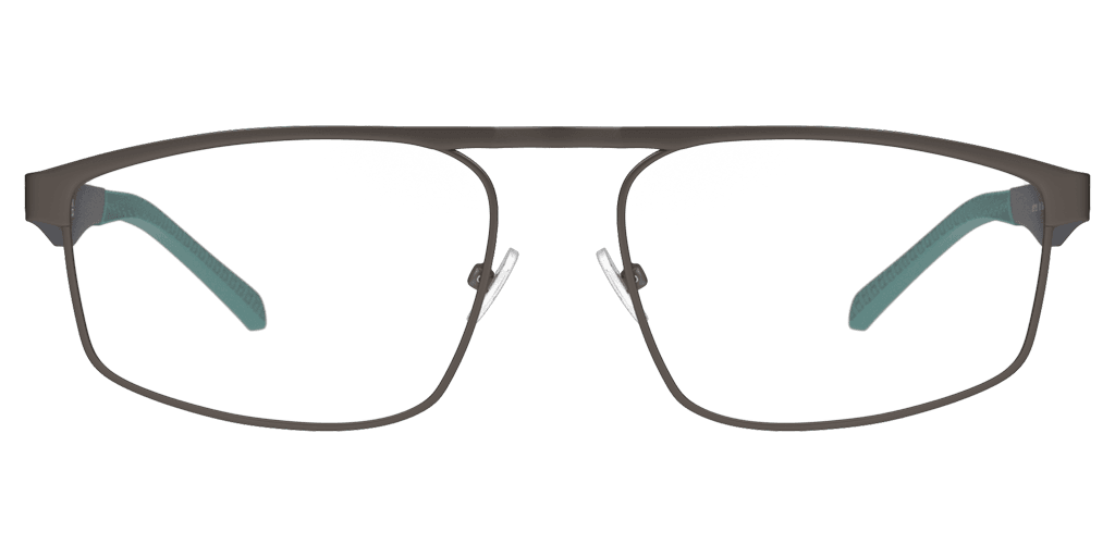 Unofficial 0UO1151 férfi szürke színű téglalap formájú szemüveg