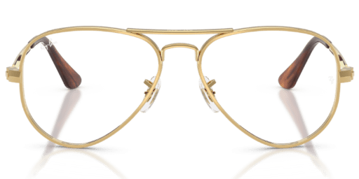 Ray-Ban 0RX3925V férfi arany színű pilóta formájú szemüveg