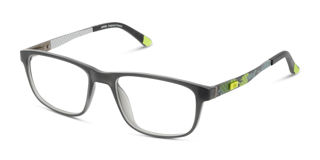 Unofficial UNOT0056 gyermek fekete színű téglalap formájú szemüveg