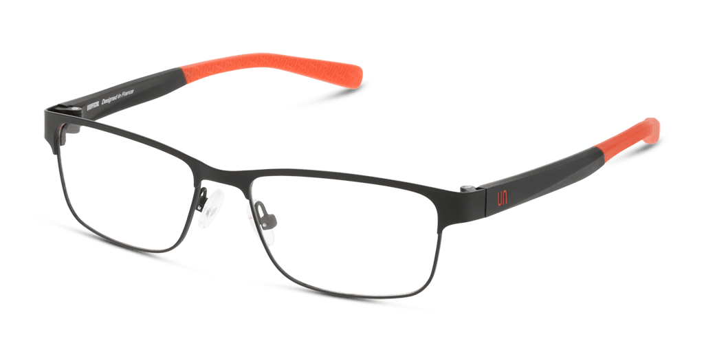 Unofficial UNOT0132 gyermek fekete színű téglalap formájú szemüveg