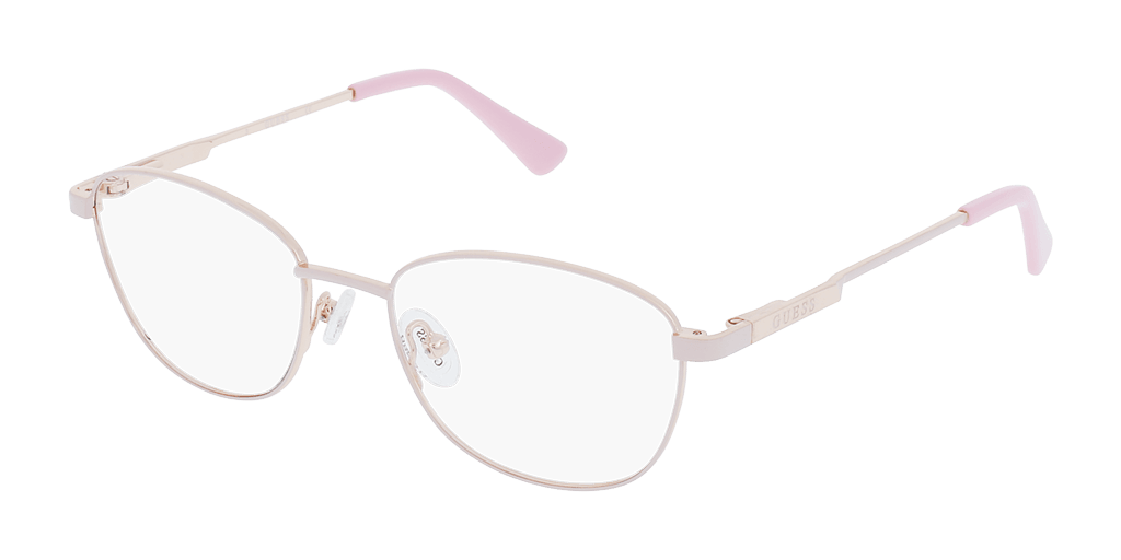 Guess GU9204 072 gyermek rózsaszín színű kerek formájú szemüveg