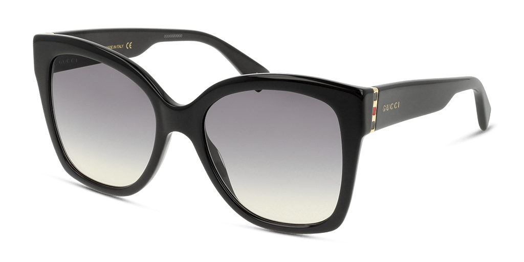 GUCCI GG0459S 001 női fekete színű négyzet formájú napszemüveg