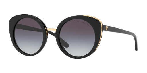 Ralph Lauren RL8165 50018G női fekete színű kerek formájú napszemüveg