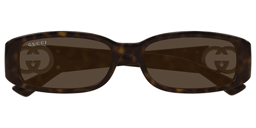 GUCCI GG1661S női havana színű négyzet formájú napszemüveg