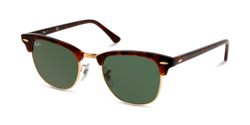 Ray-Ban Clubmaster RB3016 W0366 férfi havana színű négyzet formájú napszemüveg