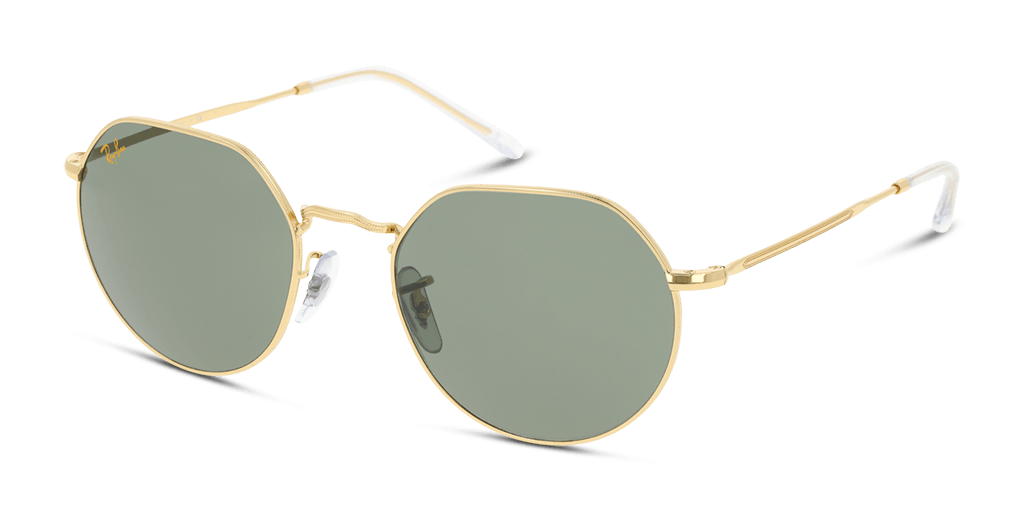 Ray-Ban RB3565 919631 férfi arany színű különleges formájú napszemüveg