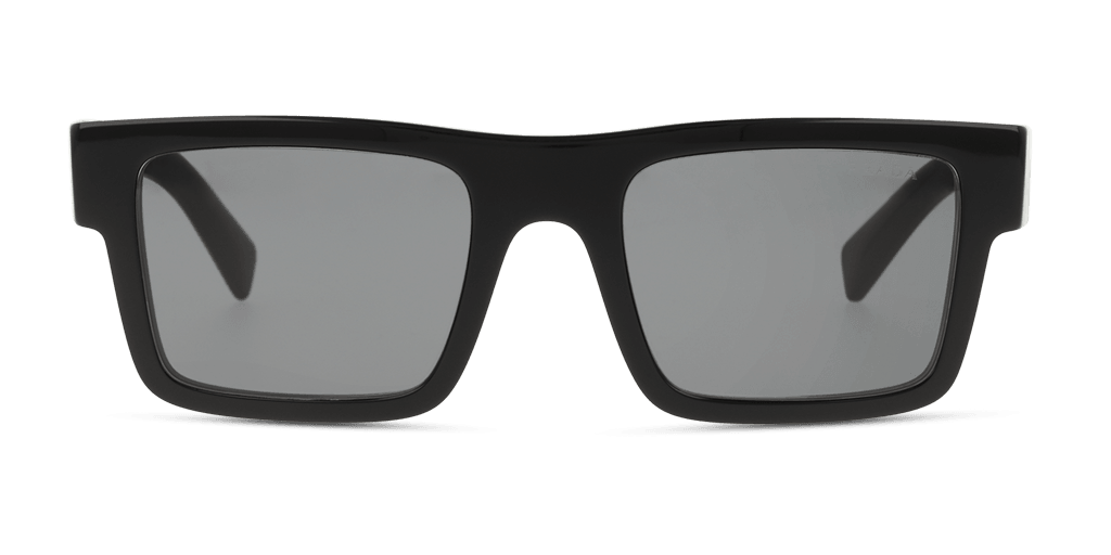 Prada PR 19WS 1AB5S0 férfi fekete színű téglalap formájú napszemüveg
