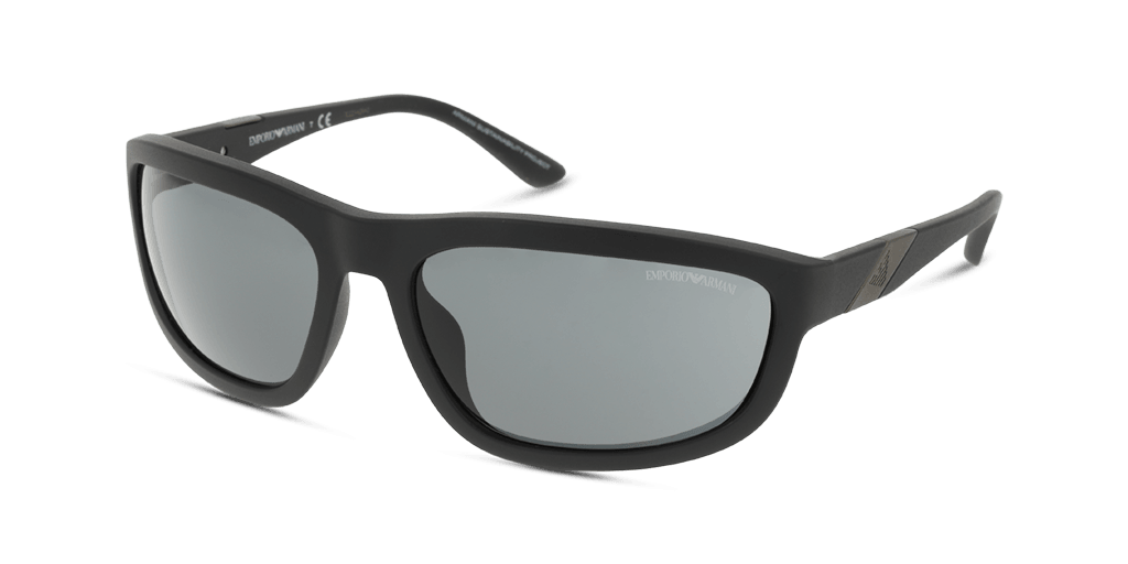 Emporio Armani EA4183U 500187 férfi fekete színű négyzet formájú napszemüveg