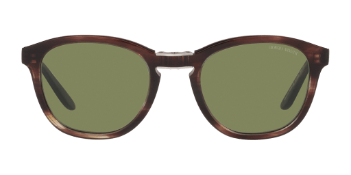 Giorgio Armani 0AR8170 férfi barna színű négyzet formájú napszemüveg