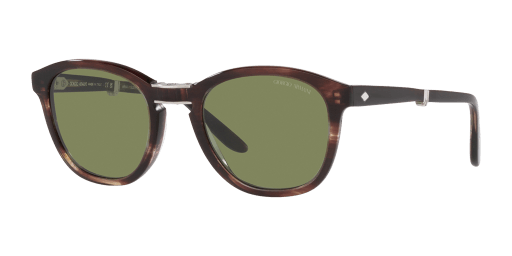 Giorgio Armani 0AR8170 férfi barna színű négyzet formájú napszemüveg