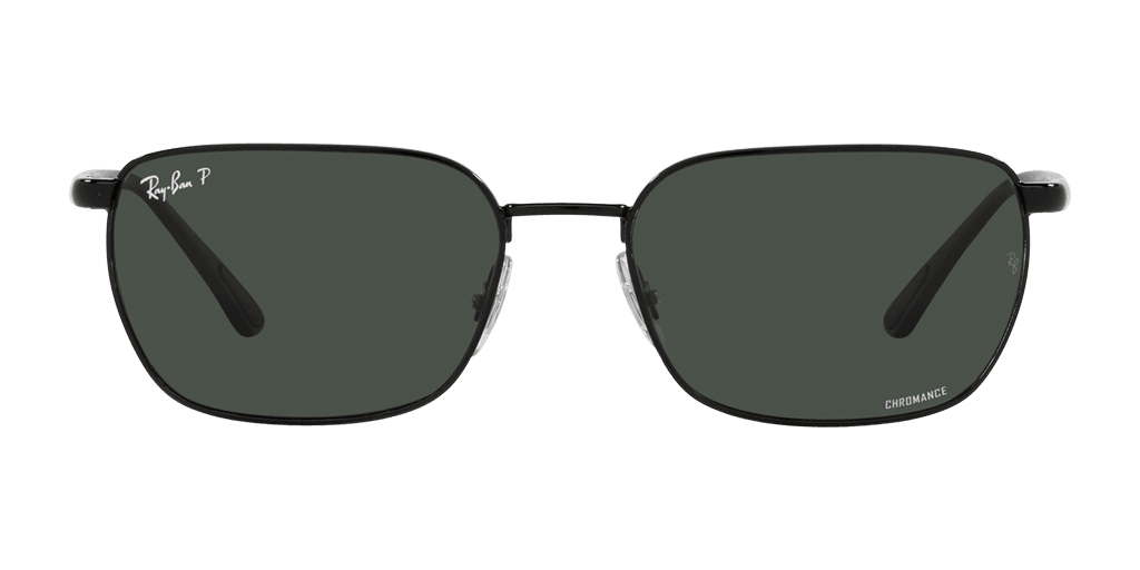 Ray-Ban RB3684CH 002/K8 férfi fekete színű különleges formájú napszemüveg