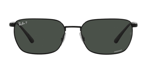 Ray-Ban RB3684CH 002/K8 férfi fekete színű különleges formájú napszemüveg