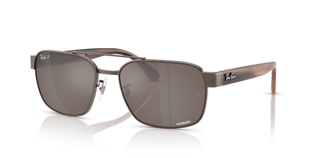 Ray-Ban 0RB3751CH férfi havana színű négyzet formájú napszemüveg