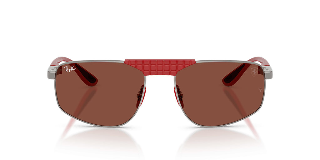 Ray-Ban 0RB3776M férfi szürke színű különleges formájú napszemüveg