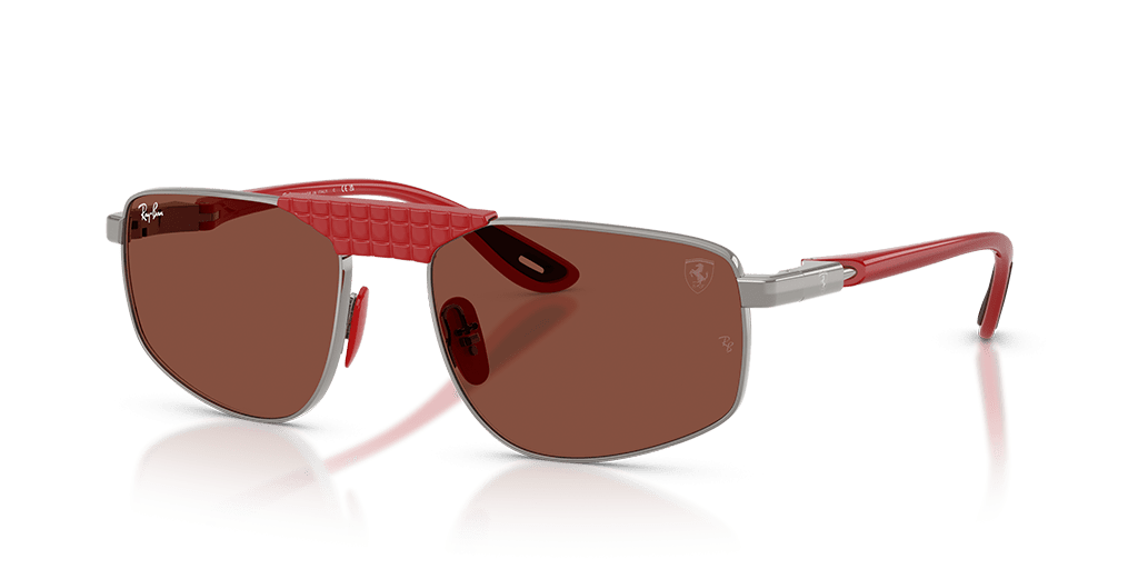 Ray-Ban 0RB3776M férfi szürke színű különleges formájú napszemüveg