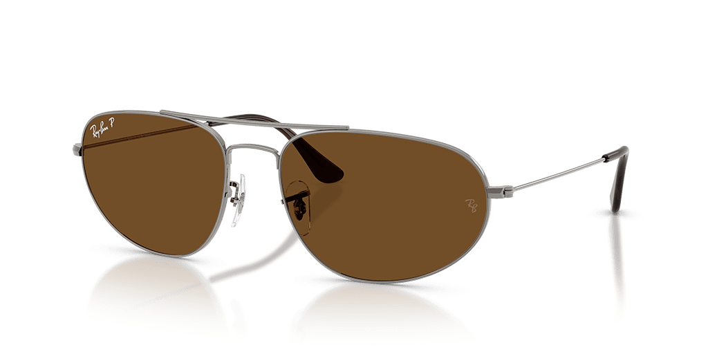 Ray-Ban 0RB3945 férfi szürke színű különleges formájú napszemüveg
