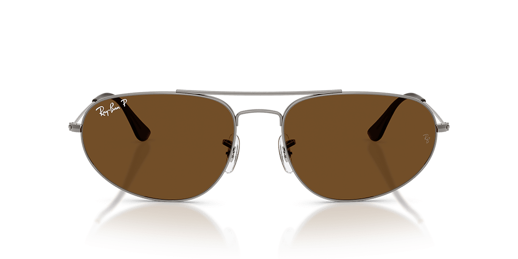 Ray-Ban 0RB3945 férfi szürke színű különleges formájú napszemüveg